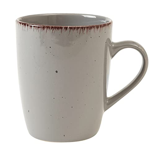 Safdie & Co. Utopia 16 Piece Dinnerware Set, Service For 4, Fiesta Dinnerware, Home Trends And Home Food Network Essentials, Stoneware Dinner Plates, Grey, 16" L X 12" W X 15" H #TOP5