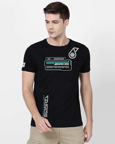 TF 385 - AM GTechP etronas Form ula One Racing Funky Automotive Offroad Car Racing Premium Cotton Tee Tshirt