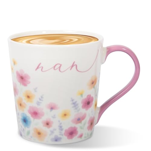 Lesser & Pavey I Love You Mum Range I Love You Nan Mug 350ml for Coffee Tea and Hot Drinks | Reusable Fine China Tea & Coffee Mugs for Daily Use | Mothers Day & Birthday Gifts for Women