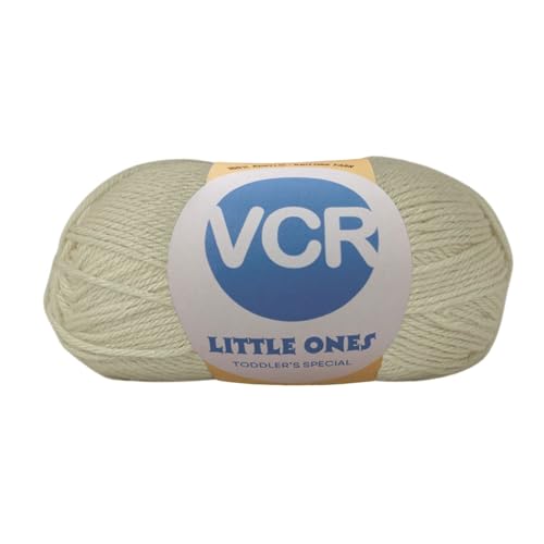 Image of VCR Pearl White Yarn, 100 Grams Hank, 190 Meters Length, Acrylic Ball for Crochet and Knitting, Soft Crosia Threads, Pack of 1 Yarn, Suitable for DIY Crafts