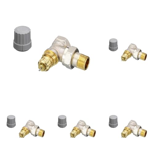 Danfoss 013 G0003 Thermostatventil ra-fn 15, grau, 1/2 (Packung mit 5)