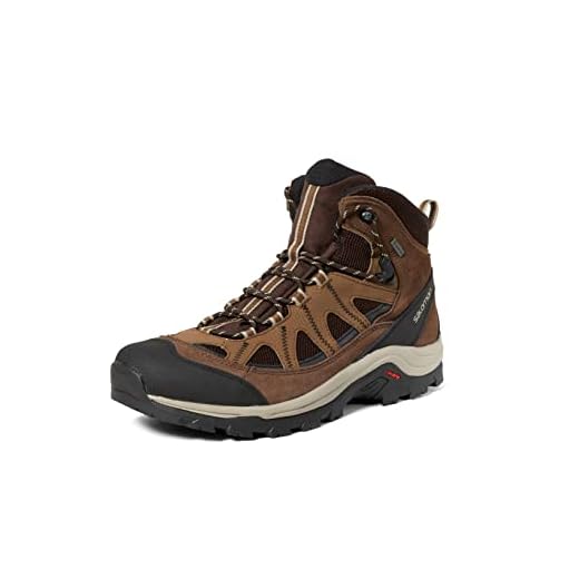 Salomon Authentic LTR GTX, Zapatillas de Senderismo para Hombre, Marrón/Negro (Black Coffee/Chocolate Brown/Vintage Kaki), 46 EU