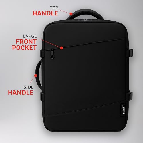 Image of Lavatelli - Vacuum Backpack, Under-Seat AirBag 40x30x20 cm + 2 Vacuum Bags Compression 40x45 cm, Air bag Compatible with IndiGo size, Extra Space Low-Cost Flight Luggage. Premium Travel Organiser