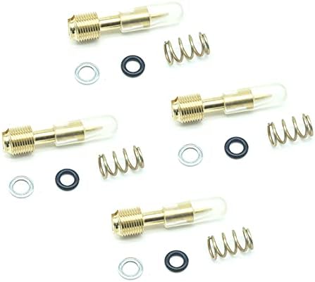 4 Carburetor Pilot Air Mixture Screws for Suzuki GSX750(F) Katana 1985-1997 GSX1100 1984-1994 GSXR400 1990-1994 Repair Parts