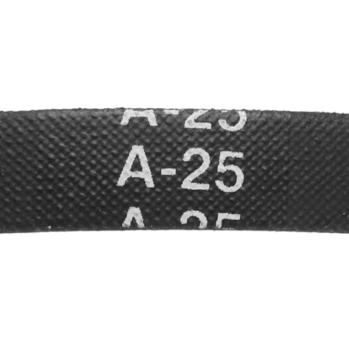 Image of uxcell 4pcs A25 or 4L270 Classic Wrapped Rubber V-Belt, 25 inch(630mm) Inside Circumference, A Profile V Belt