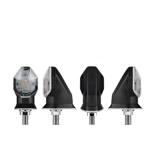 Clignotants LED pour moto ambre 12V avec indicateur directionnel haute intensité