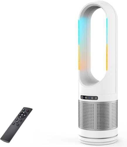 【2024最新進化・冷暖兼用・空気清浄 】セラミックヒーター 暖房器具 省エネ 電気 ファンヒーター 3段温風&8段送風 100°首振り 温度設定 強風&微風モード 9Hタイマー 静音 DCモーター 転倒&過熱OFF 空気清浄機 羽なし扇風機 リモコン付