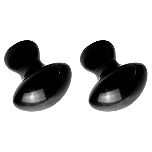 Beavorty 2Pcs Jade Massage Stones Huile Essentielle Pierres Chaudes Forme de Champignon Massages Stones Plus Chaudes pour Le Spa Professionnel Spa Relaxant La Cicatrisation Massing Board Cover