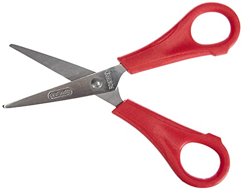 Herlitz 8740060 Bastelschere spitz, farbig sortiert, keine Farbauswahl möglich!