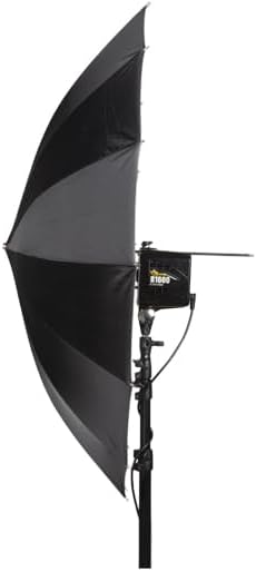 Buff 51" Soft Silver PLM Umbrella Compatible with Paul C. Buff Flash Units with Umbrella Adapter