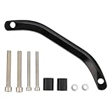 WOOSTAR Motorrad Rücksitz Handlauf Ersatz für 2011-2016 EXC EXCF SX SXF XC XCF XCW XCFW SMR 125-500 Schwarz