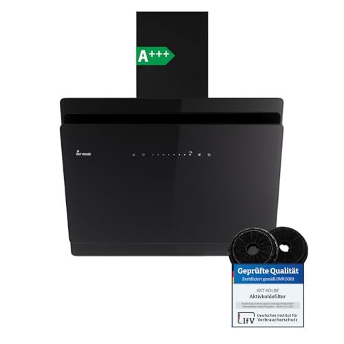 KKT KOLBE A+++ Dunstabzugshaube 60 cm 782 cbm/h | Umluft | Abluft | Kopffrei | Wandhaube | Schräghaube | Schwarz | Glas | Nachlaufautomatik | SensorTouch | LED-Beleuchtung | SOLO6005S KKT KOLBE A+++ Dunstabzugshaube 60 cm 782 cbm/h | Umluft | Abluft | Kopffrei | Wandhaube | Schräghaube | Schwarz | Glas | Nachlaufautomatik | SensorTouch | LED-Beleuchtung | SOLO6005S