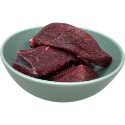 ペット用 鹿 カット肉 500g 鹿肉 健康 体 毎日 習慣 大事 無添加 安心 安全 ブロック カットトッピング スープ 美味しい