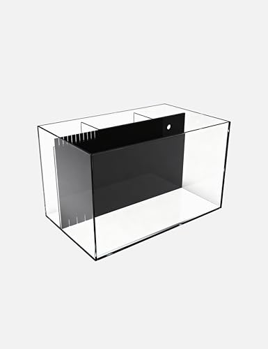 SC Aquariums 24 Gallon All in One Aquarium, Starfire/Low Iron Glass, Return Pump Included, Ready to get Wet!
