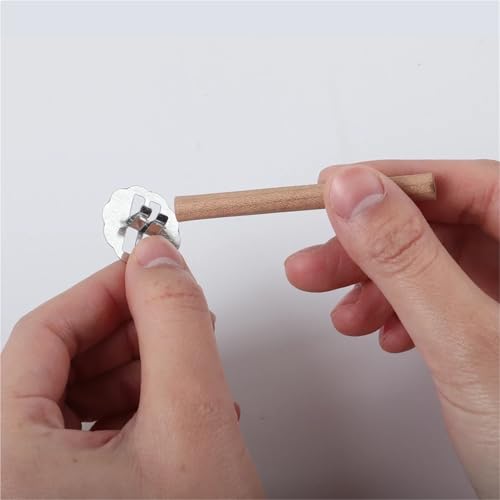 Mechas de vela de madera pack 10 piezas miniatura 7