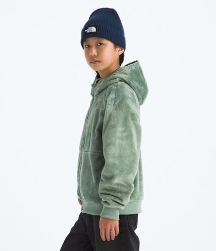 Image of THE NORTH FACE Girls' Osito Full Zip Hoodie | Fleece Hooded Jacket With Hand Pockets & Durable Ribbed Collar