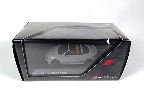 OPO 10 - Auto 1/43 iScale Compatibel met Audi TT RS Roadster grijs (10531) - Afbeelding 3