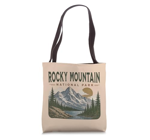 Bolso tote Parque Nacional de las Montañas Rocosas miniatura 1