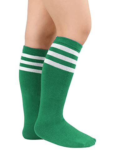Komorebi Toddler Soccer Socks Kids Knee High Tube Socks Uniforms Cotton Socks Sport Strench High Socks for Child