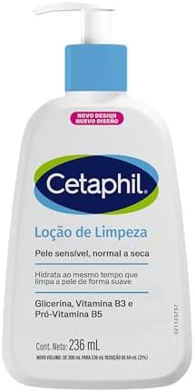 Cetaphil Loção de Limpeza 236ml | Corporal e Facial | Pele Seca e...