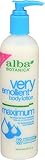 Alba Botanica Very Emollient Body Lotion, Maximum, 12 Oz
