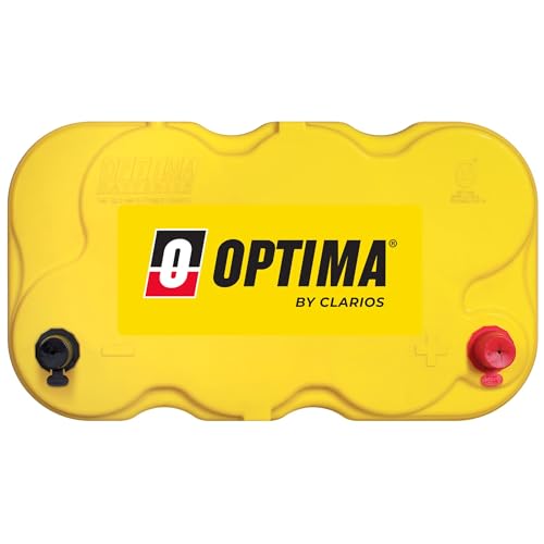OPTIMA Batteries High Performance D27F YellowTop Dual Purpose Sealed AGM Car, Truck and SUV Battery, 830 CCA, Maintenance Free, Versitile Mounting