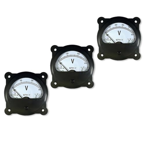 Voltmètre AC 450V avec compteur de fréquence circulaire pour un contrôle stable