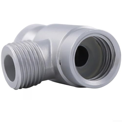 Adaptador CGA320 con conector de rosca TR21-4 para cilindros de máquina de agua de soda, conector inflable de aluminio ligero de larga duración con arandelas, (CGA320)