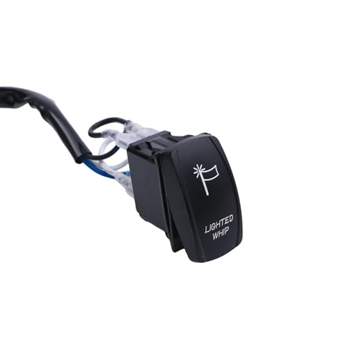 Image of Whip Light Wiring Harness Kit 16AWG for Polaris Ranger RZR General