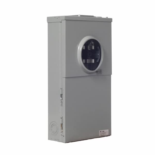 Eaton MBT48B200BTS Br Outdoor Meter/Panel Combo 200A 4-8, 7.1" x 27.6" x 14.9"
