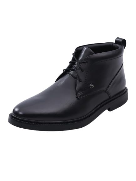 Tan Chukka Formal | Smart Casual Lace Up Ankle Boots for Men Tan-10-image-25