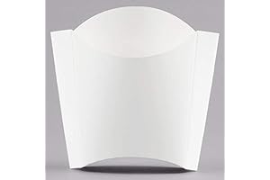 Disposable Paper Snack Containers: 50-Pack Kid's Happy Meal Box Holders