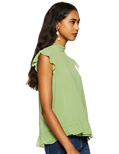 Image of VERO MODA Women's Solid Regular Fit Shirt