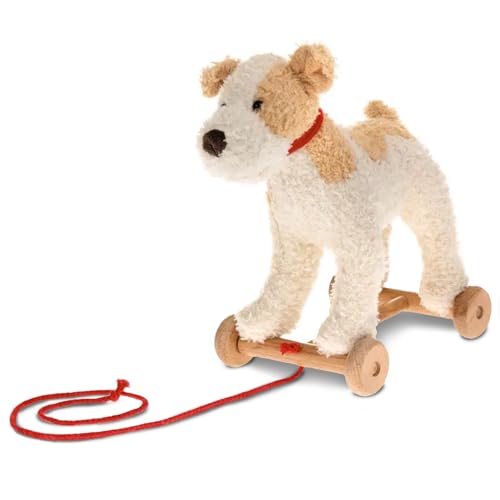 Egmont Toys Jeu de traînée en Bois et Peluche pour Chien Eliot, Filles à partir de 12 Mois, Multicolore (591022), Divers
