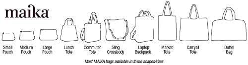 maika Recycled Canvas Carryall Tote Bag - Image 7