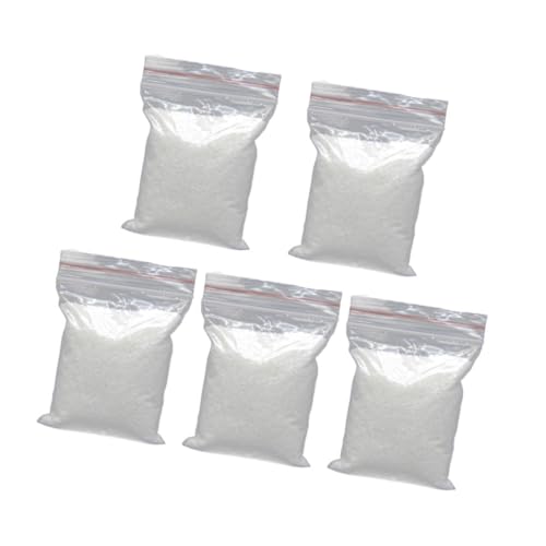 BESPORTBLE Garden Sand Scene Aquarium Decor Set 5 Pack of 80g White Sand for Home Wedding