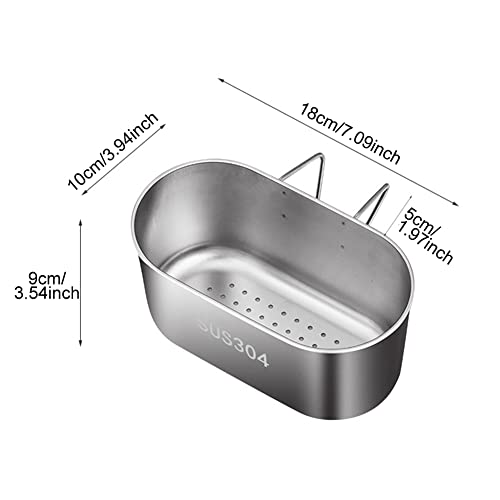Colador de Acero Inoxidable para Fregadero miniatura 2