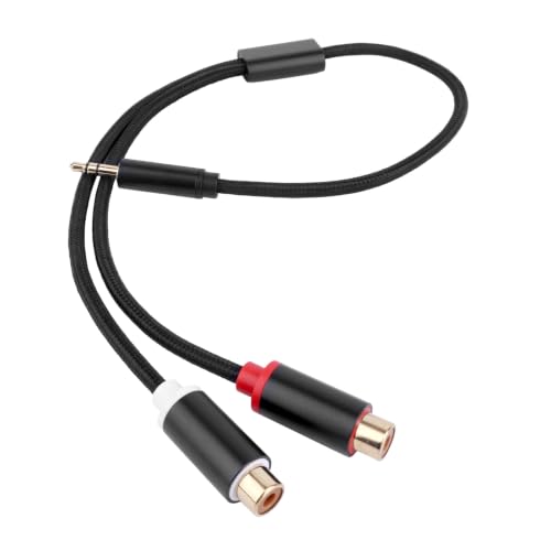 Câble 3.5mm vers RCA Y mâle-femelle stéréo audio