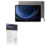 BoxWave Screen Protector Compatible with Samsung Galaxy Tab S9 FE - ClearTouch ImpactShield (2-Pack), Impenetrable Screen Protector Flexible Film