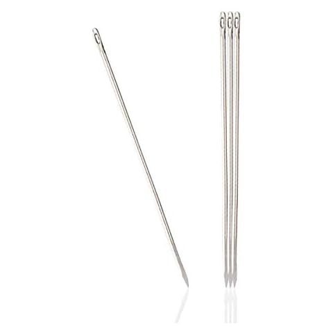 Prym 131287 Ledernadeln ST 7 0,70 x 36 mm silberfarbig Cover