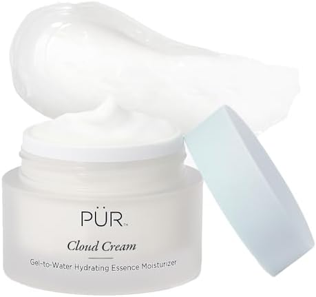 PÜR MINERALS Face Moisturizer for Women & Men, 4-in-1 Cloud Cream - Hydrating Facial Moisturizer That Hydrates, Soothes, Smooths, & Primes Skin - Anti-Aging Face Cream for Fine Lines & Wrinkles