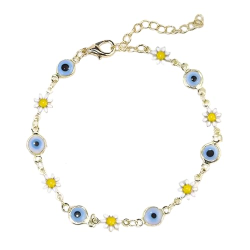 Daisy Bracelet Sweet Daisy Flower Bracelets For Women Sunflower Aesthetic Bracelet Wedding Party Jewelry-A042