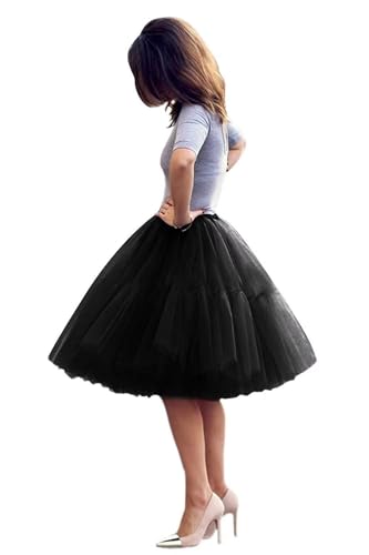 Tulle Tutu Skirt Puffy Princess Skirt 50s Swing Vintage Audrey