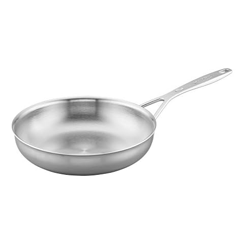 Demeyere Industry 5-Ply 9.5-inch Stainless Steel Fry Pan Cover