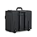 Solo Classic Rolling Hard Sided Catalog Case With Dual Combination Locks, Black