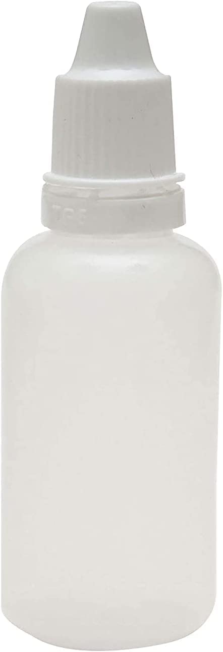 Spancare (100 sztuk) 30 ml szczelne butelki z zakraplaczem do homeopatycznych i ajurwedyjskich z nakrętką i wewnętrzną