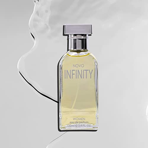 Novo Infinity For Women - 3.4 Fluid Ounce Eau De Parfum Spray For Women - Refreshing Mix Of Citrus Floral & Musk Fragrances Smell Fresh All Day Long Lovely Gift For Women For All Occasions #TOP5