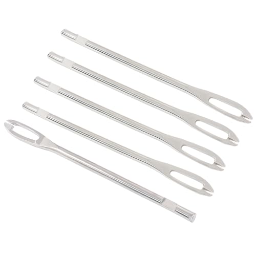 Image of 10Pcs Tire Repair Needles Replacement Split Eye Needles for T Handle Tire Plug