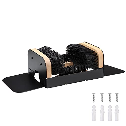Boot Scrubber - Shoe Brush Scraper & Footwear Cleaner - All Weather Industrial Shoe Cleaner & Scraper Brush
