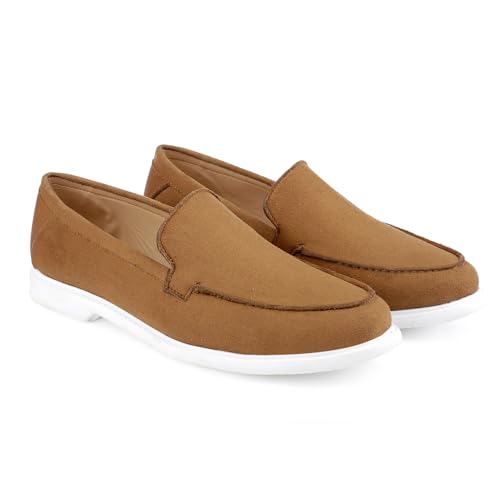 Image of BXXY Men's Suede Material Casual Loafer and Moccasion Outdoor Shoes